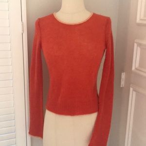 Cashmere crew neck sweater